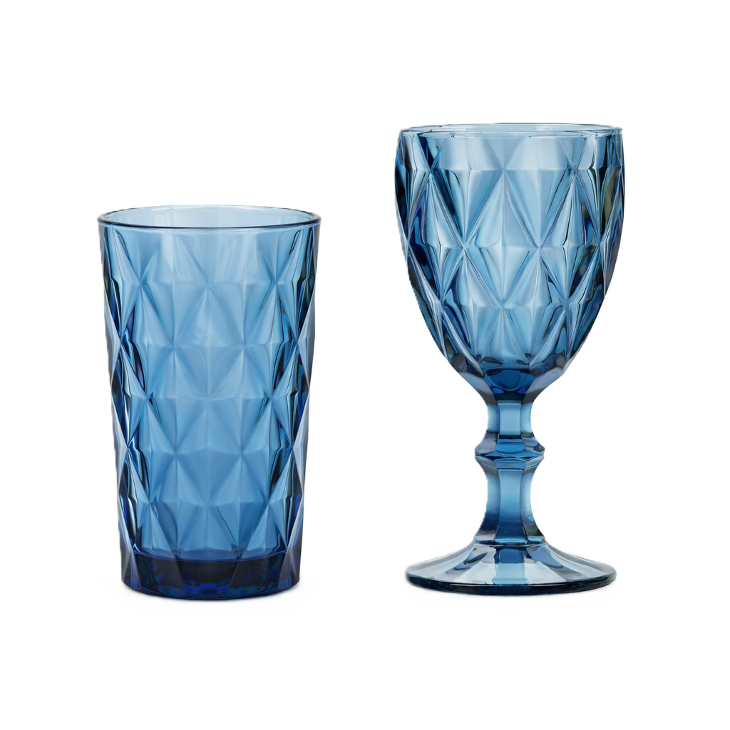 152-155 BLUE GLASSES - Image 1