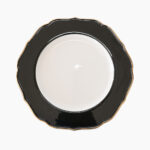 TINA BLACK & GOLD - CHARGER PLATE