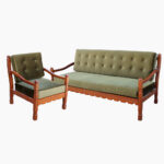 TRADITIONAL SOFA SET OF 2