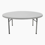SMALL PLASTIC ROUND TABLE