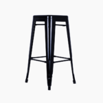METAL BLACK STOOL