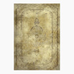 GOLD VINTAGE CROSS CARPET