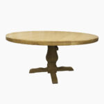 ROUND WOODEN TABLE