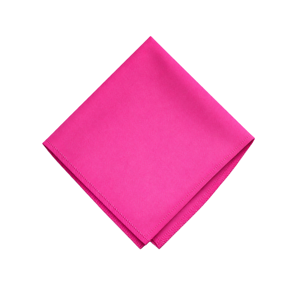 napkin - bright fuchsia silk NAPKIN - BRIGHT FUCHSIA SILK - Image 1