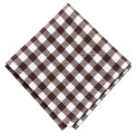 NAPKIN - KARO BROWN AND WHITE