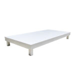 PICNIC WOODEN WHITE TABLE