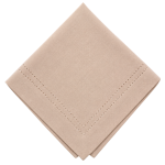 NAPKIN - LINEN BEIGE EMBROIDERY