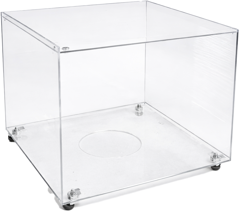 777 CLEAR SQUARE CAKE TABLE - Image 1