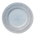 LACE DUSTY BLUE - CHARGER PLATE