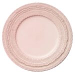 LACE DUSTY PINK - CHARGER PLATE