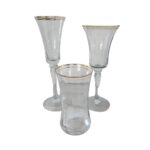 GOLD GLASSES SET
