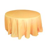 TABLECLOTH ROUND - YELLOW