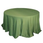 TABLECLOTH ROUND - GRASS GREEN