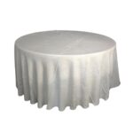 TABLECLOTH ROUND - GREY LINEN