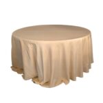 TABLECLOTH ROUND - BEIGE