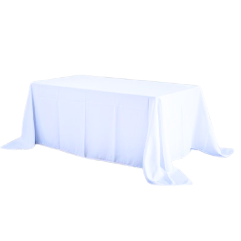 210 TABLECLOTH RECTANGLE - WHITE - Image 1