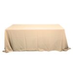 TABLECLOTH RECTANGLE - LIGHT BEIGE