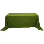 TABLECLOTH RECTANGLE - GRASS GREEN