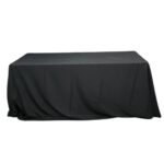 TABLECLOTH RECTANGLE - BLACK