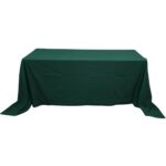 TABLECLOTH RECTANGLE - DEEP GREEN