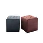 POUFFE - VELVET SQUARE