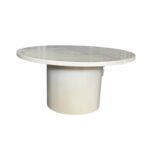 COFFEE TABLE - WHITE WOODEN