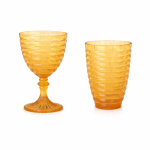 HONEY RIBBED GLASSES