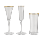 GOLD GLASSES SET