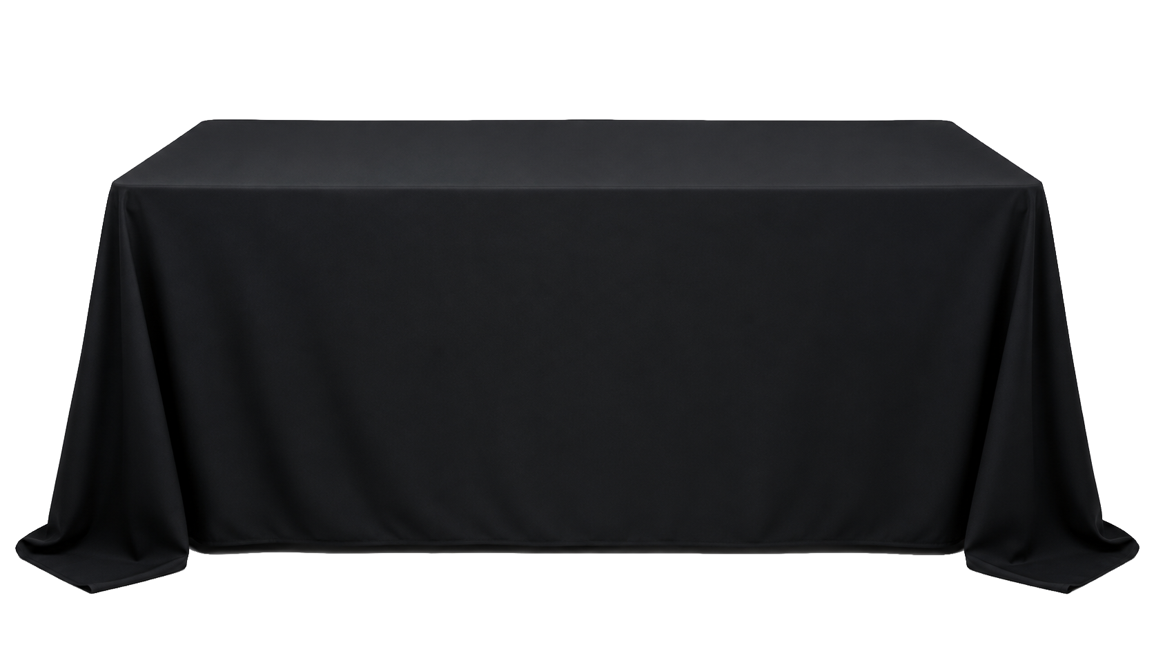 black TABLECLOTH RECTANGLE - BLACK - Image 1