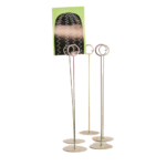 SILVER NUMBER STANDS