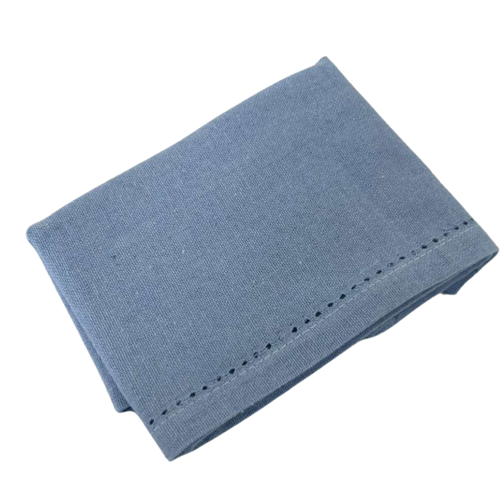 ice blue embroidery NAPKIN - ICE BLUE EMBROIDERY - Image 1