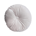 ROUND CUSHION - WHITE