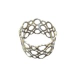 RING WITH CIRCLES SILVER