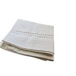 NAPKIN - LINEN GREYISH WITH EMBROIDERY