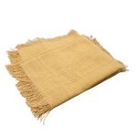 NAPKIN - LINEN SUNFLOWER WITH FRINGE