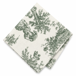 napkin - green landscape